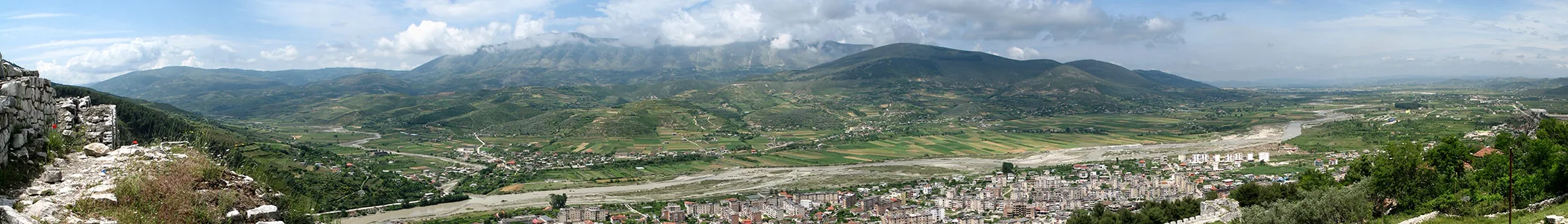 A view of Albania