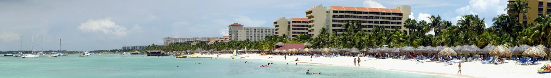 A view of Aruba