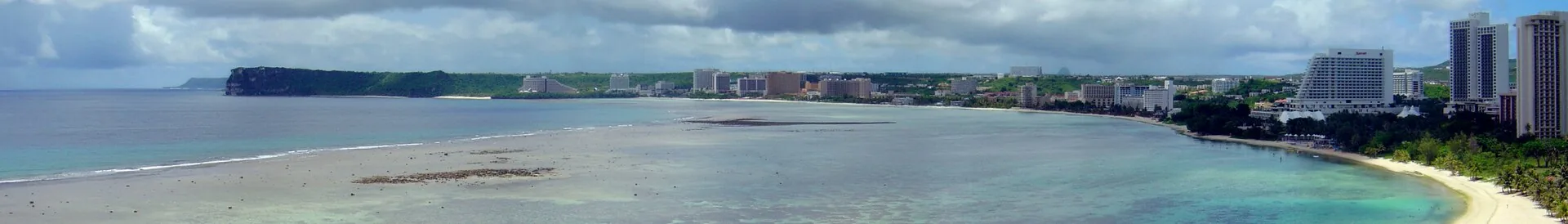 A view of Guam