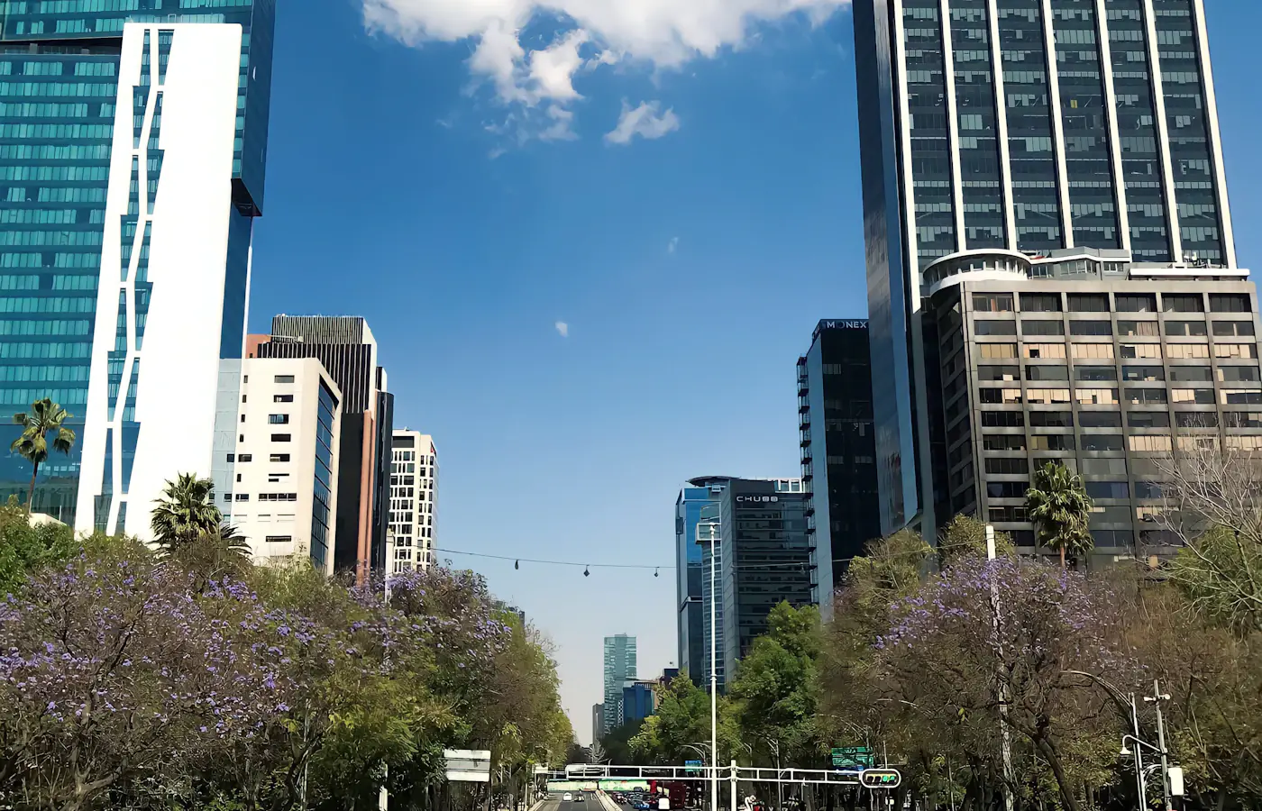 Paseo de la Reforma in Mexico City