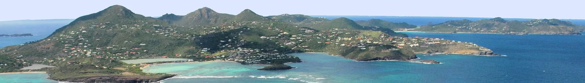 A view of Saint Barthelemy
