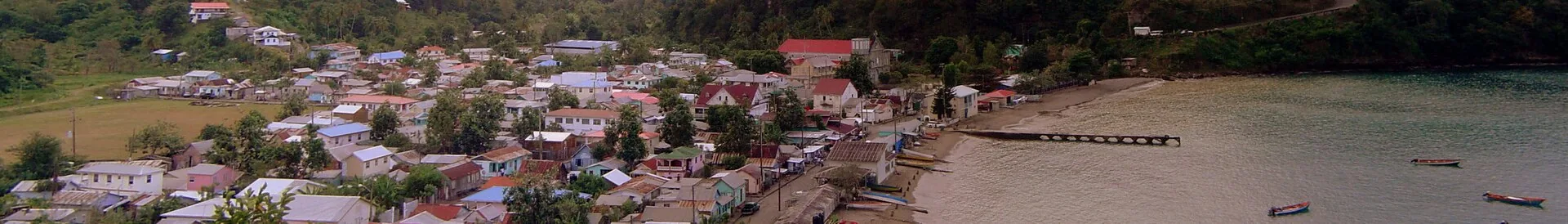 A view of Saint Lucia
